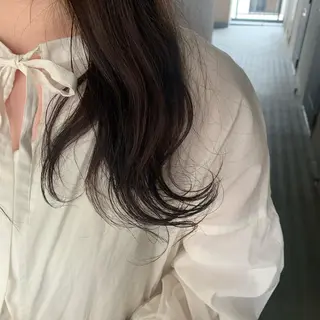セミロング カラー chouette/ 根本優希のヘアスタイル