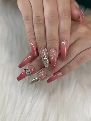 ネイル ピンクドールハウス 浜松店のネイルデザイン