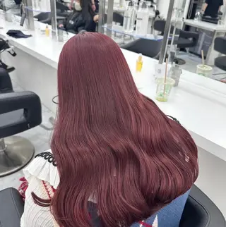 ロング カラー みう/仙台/暖色/ 艶髪/顔周りカット/のヘアスタイル