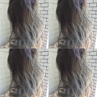セミロング カラー 口コミ評価4.9⭐︎ カワナベ　マサシのヘアスタイル