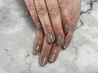 ネイル ネイルリボン 受付スタッフのネイルデザイン