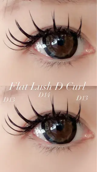 マツエク・マツパ Tripod所属・Tripod しおんのマツエク・マツパデザイン