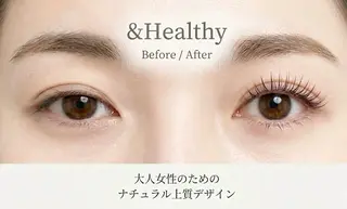 マツエク・マツパ beauty salon Meily所属・&ヘルシー/似合わせ 💟Misakiのマツエク・マツパデザイン