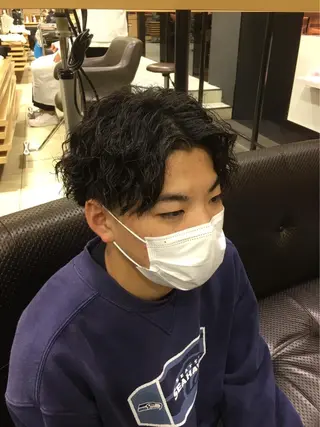 ショート メンズ 韓国🩶Y2Kネイル 💫くれはのネイルデザイン