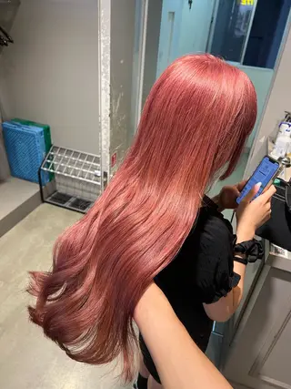 カラー 🥀韓流暖色ヘア 🥀yuzukiのヘアスタイル