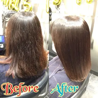 ロング カラー Annon プライベートサロンのヘアスタイル