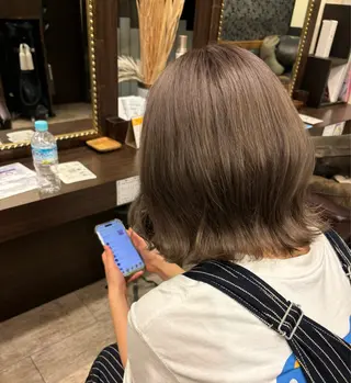 カラー 矯正指名No.1 森彪真/ショート矯正のヘアスタイル