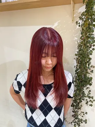 カラー アレンジ/カラー/ カット/ココミ🧚のヘアスタイル