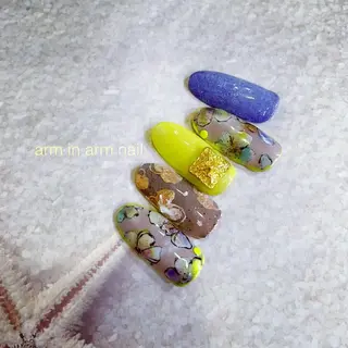 ネイル arm in arm ︎✿Yamamotoのマツエク・マツパデザイン