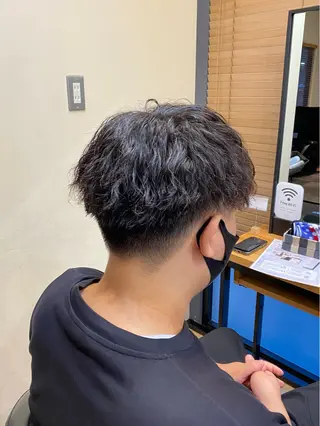 ショート 今吉舞美 /ケアパーマ/鎌取のヘアスタイル