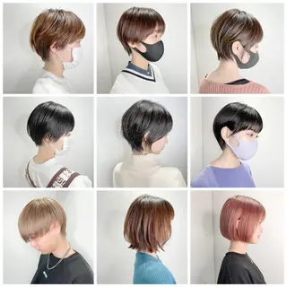 ショート メンズ シンプル+αな デザインを 松崎陸のヘアスタイル