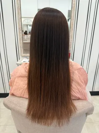 ロング パーマ Eclat【エクラ】所属・三上 莉里のヘアスタイル