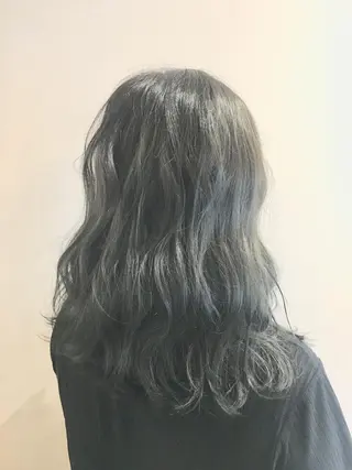 ロング カラー パーマ ヘアアレンジ メンズ 福元友梨 ディレクター✂️のヘアスタイル