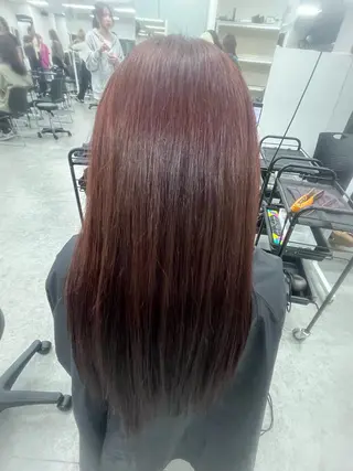 ロング 艶髪ハイトーンカラー 渋谷🎀ririkaのヘアスタイル