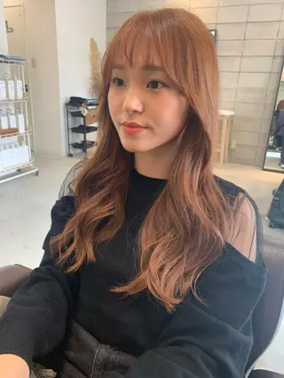 ロング 新海 芳樹のヘアスタイル