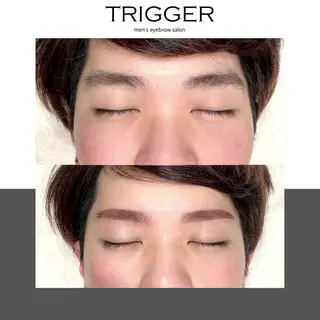 メンズ TRIGGER【トリガー】メンズアイブロウサロン所属・眉毛サロン crestの眉毛・アイブロウイメージ