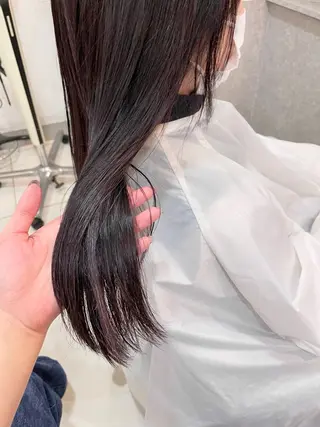 セミロング F.所属・miku 🍑髪質改善サロンのヘアスタイル