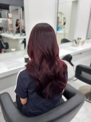 カラー かわいい艶髪🤍 れいな🤍のヘアスタイル