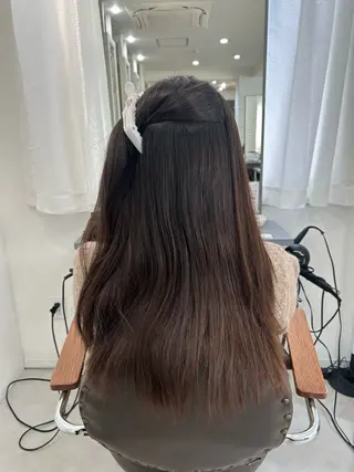 ロング カラー 小澤 一稀のヘアスタイル