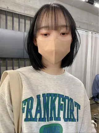 ミディアム ୨୧柔らかいカラー nozomi ୨୧のヘアスタイル