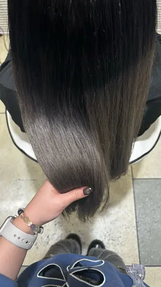 ロング カラー 🫧暖色🎨レイヤ ー🍀奈那美🫧のヘアスタイル