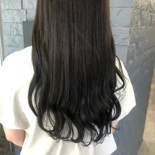 ロング カラー たかはし まいのヘアスタイル