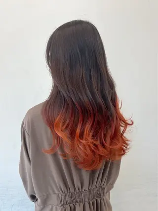 カラー ✩*Ayane*✩ うる艶カラー🫐のヘアスタイル