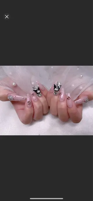 ネイル ETERNA Nail 銀座店【パラジェル/フィルイン/チップ長さだし/マグネット/ニュアンス】所属・ア カリのネイルデザイン