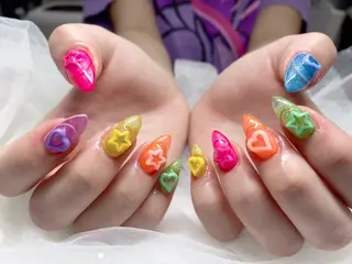 ネイル ラベンダー💖日暮里 ルル💖ネイルのネイルデザイン