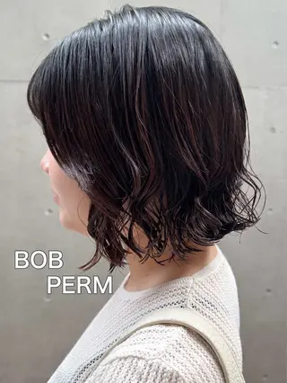 ショート パーマ 大橋 芽衣のヘアスタイル