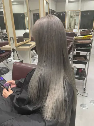 ロング カラー GO TODAY所属・清水 保博のヘアスタイル