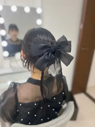 ロング ヘアセット/金山 佐野 妃都美のヘアスタイル