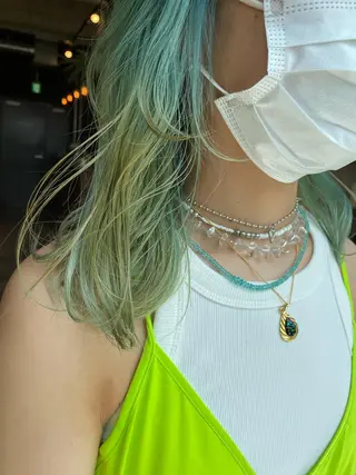 セミロング カラー tablier所属・北名古屋 /美容院カフェのヘアスタイル