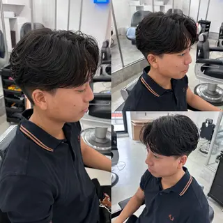 パーマ メンズ 土岐 仁/メンズ専門 パーマ特化美容師🌀のヘアスタイル