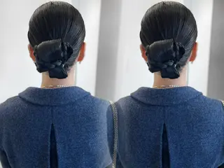 ヘアアレンジ erina🍑新宿/ 艶カラー/レイヤーのヘアスタイル