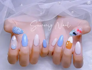 ネイル Sunnyサニー所属・桝井 春奈のネイルデザイン