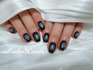 ネイル 💜ワンホンネイル ナインカラット💎のネイルデザイン