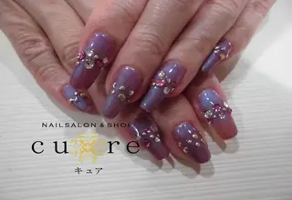 ミディアム ネイル ネイルサロン Cureのネイルデザイン