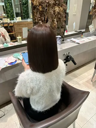 ミディアム 透明感カラー♡ Mahoのヘアスタイル