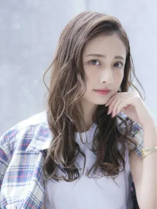 ミディアム カラー ☕️ベージュカラー 内藤光哉☕️のヘアスタイル