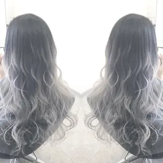 ロング カラー 💓シールエクステ ルミエールのヘアスタイル