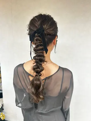 ヘアアレンジ ヘアセット/眉毛カッ ト/Nana〻のヘアスタイル