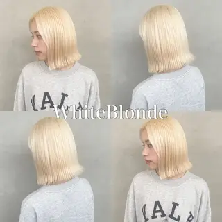 ショート カラー 水戸/ブリーチカラー ♠️♠️會澤遼真のヘアスタイル