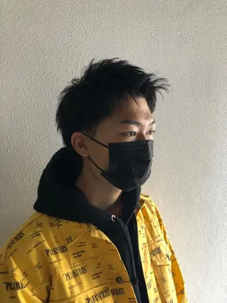 ショート 安永 将悟のヘアスタイル