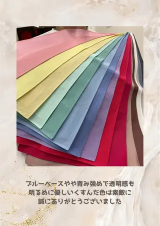 パーソナルカラー診断 自由が丘💐ブルームのその他イメージ