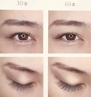 マツエク・マツパ ヴィーナスラッシュ新宿店所属・笠原 七海のマツエク・マツパデザイン