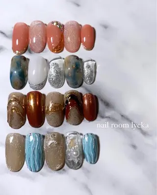 ネイル ﾈｲﾙﾙｰﾑﾘｯｶ 𝐦𝐚𝐲𝐮のネイルデザイン