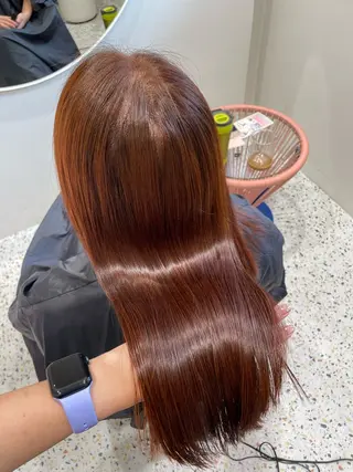 ロング カラー ハイトーン/レイヤー カット/harukaのヘアスタイル