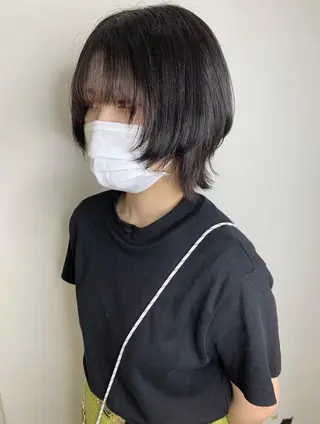 ショート カラー 🫧ウルフカット/ 畑中結衣🫧のヘアスタイル