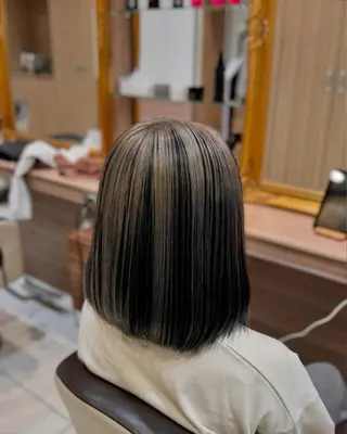 ミディアム カラー 🎈艶カラー🎈 パーマ🎈又吉のヘアスタイル